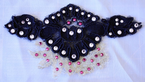 Applique for gown